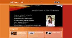 Desktop Screenshot of jmktravellink.com